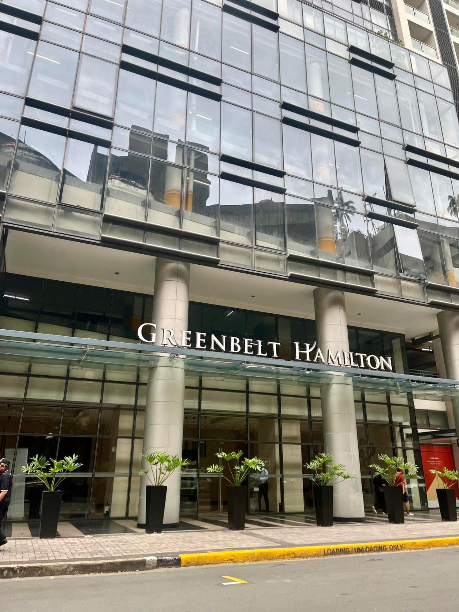 Greenbelt Hamilton Tower 1 Legazpi Makati City Exterior foto
